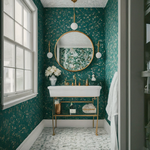 23 Trendy Bathroom Wallpaper Ideas: Transform Your Bathroom with These Stylish Designs